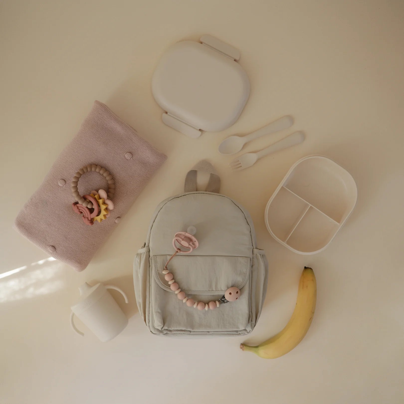 Petit sac à dos - Beige