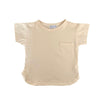 Ivory short sleeve sweater