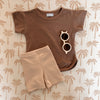 Cocoa Short Sleeve Sweater