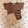Load image into Gallery viewer, Cocoa Short Sleeve Sweater