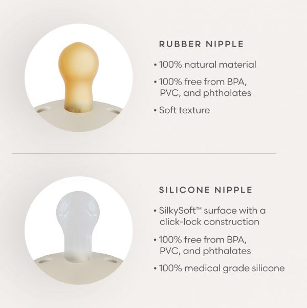 Suce en silicone Daisy - Cappuccino/Crème