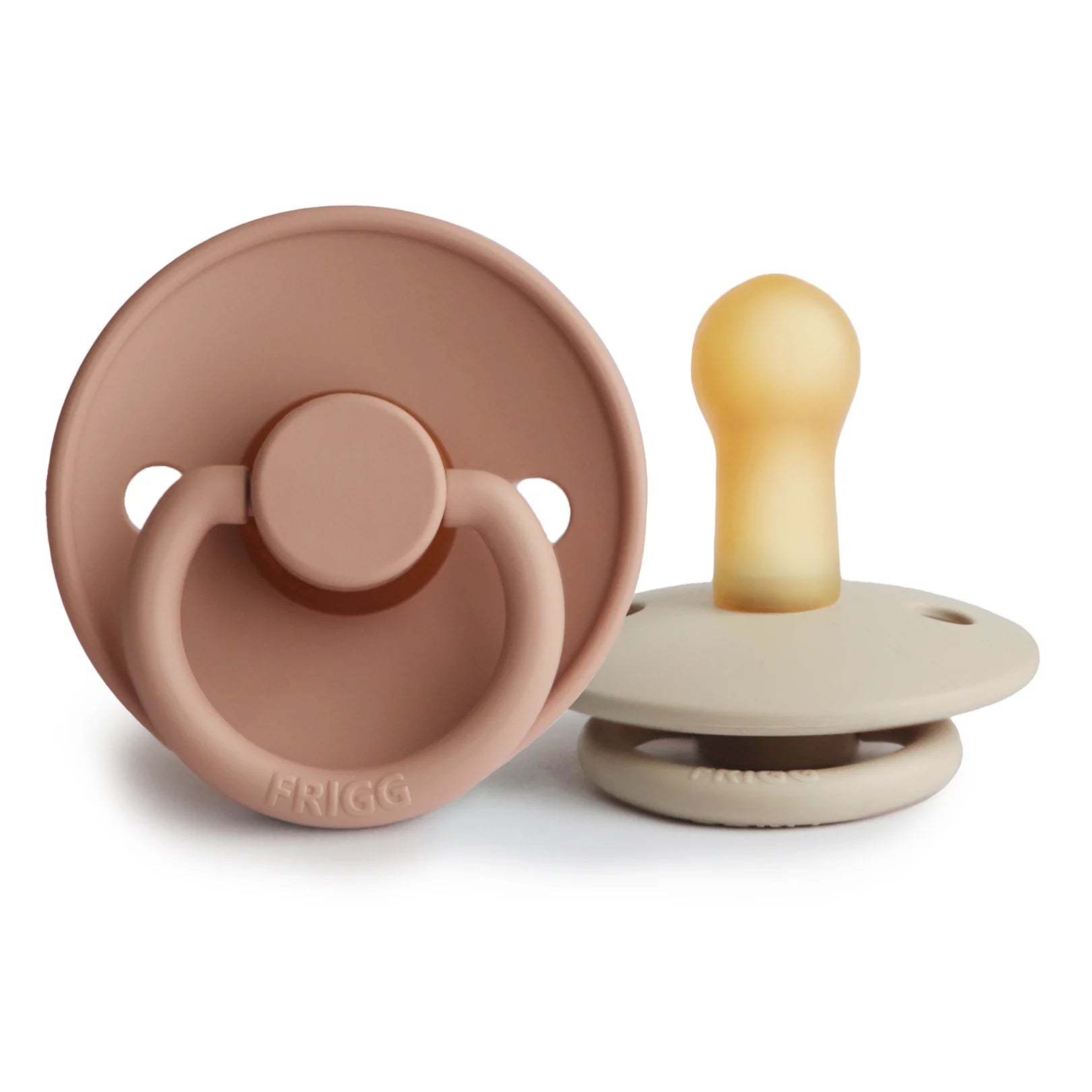 Latex Pacifier - Rose Gold/Sandstone